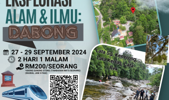 Program Eksplorasi Alam &amp; Ilmu: Dabong, Kelantan pada 27-29 September 2024 Fakulti Teknologi Kejuruteraan Awam, UMPSA anjuran Kelab BAKTI FTKA, Jawatankuasa KKP FTKA dan SMK Dabong, Kelantan Darul Naim